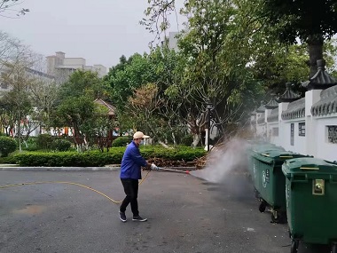 广州控制病媒生物站室外环境消杀蚊蝇虫害的方法